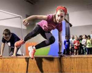 Abono de la matrícula y mes 1 y 2 de parkour 4 a 7 años MJ 16 a 17